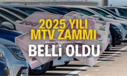 2025 yılı Motorlu Taşıtler Vergisi zammı belli oldu