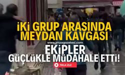 Bartın'da meydan kavgası! Polis ekipleri güçlükle müdahale etti