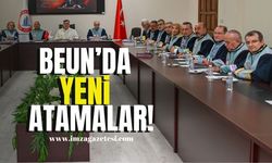 BEUN'da yeni atalamalar!