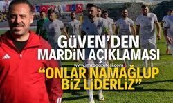 Can Güven'den Mardin 1969 Spor öncesi açıklama! "Onlar namağlup biz de liderlik koltuğundayız."