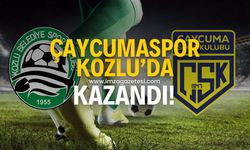 Çaycumaspor, Kozlu’da kazandı!