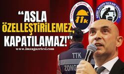 CHP Zonguldak İl Başkanı Devrim Dural'dan GMİS'e ziyaret... "TTK asla özelleştirilemez, kapatılamaz!" | Zonguldak Haber