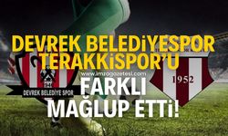 Devrek Belediyespor, Terakkispor’u farklı mağlup etti!