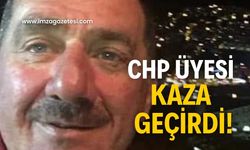 CHP’nin sevilen ismi kaza geçirdi!