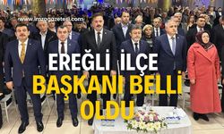 Ereğli ilçe başkanı belli oldu!