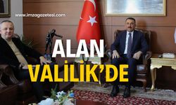 Ömer Selim Alan, Vali Hacıbektaşoğlunu ziyaret etti