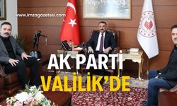 Çağlayan ve Köroğlu Vali Hacıbektaşoğlu’nu ziyaret etti