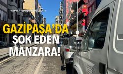 Gazipaşa’da tepki çeken manzara!