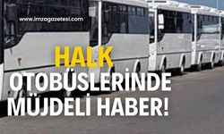 Halk otobüslerinde önemli gelişme!