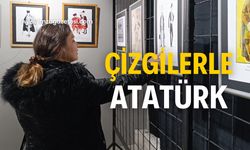 ‘Çizgilerle Atatürk’ sergisi açıldı