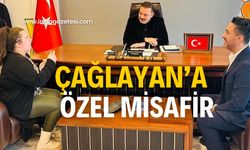 Mustafa Çağlayan’a özel misafir!