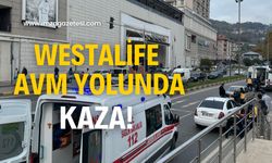 Westalife Avm karşısında kaza! Yaralılar var