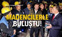 Deniz Yavuzyılmaz madencilerle buluştu!