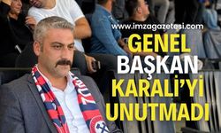 Genel Başkan Yıldırım, Gökmen Karali’yi unutmadı!