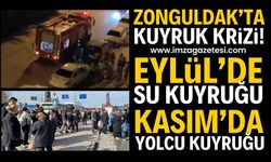 Eylül ayında su kuyruğu, Kasım ayında yolcu kuyruğu! | Zonguldak haber