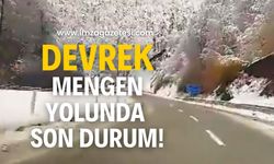 Devrek-Mengen yolunda son durum!