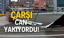 Merkez Çarşısı can yakıyordu!