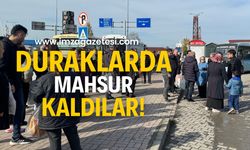 Duraklarda yoğun kalabalık, vatandaş mahsur kaldı!