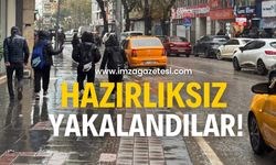 Hazırlıksız yakalandılar, sağa sola kaçıştılar!