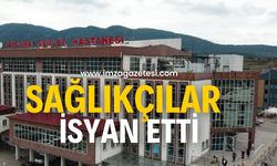 Çaycuma Devlet Hastanesinde sağlıkçılar mağdur oldu!