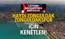 Haydi Zonguldak! Zonguldakspor için kenetlen