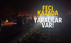 İki otomobilin çarpıştığı kazada yaralılar var