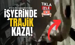 İşyerinde trajik kaza! Tavandan düştü!