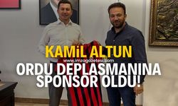 Kamil Altun, Zonguldakspor’un Ordu deplasmanına sponsor oldu!