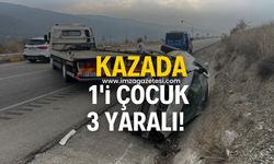 Kazada 1'i çocuk 3 kişi yaralandı!