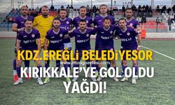 Kdz.Ereğli Belediyespor, Kırıkkale Yahşihanspor’a gol oldu yağdı! 7-1