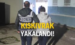 Kıskıvrak yakalandı!