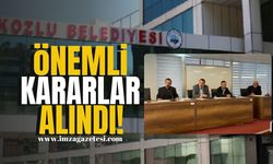 Kozlu Belediyesi 2025 Bütçesini Onayladı! Önemli Kararlar Alındı!