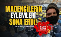 Madencilerin eylemi sona erdi! | Gündem Haber