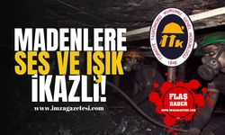 Madenlere ses ve ışık ikazlı! | Zonguldak Haber