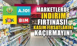 Marketlerde Kasım Ayı İndirim Fırtınası... Tarım Kredi, A101, BİM ve ŞOK kaçırılmayacak fırsatlar!