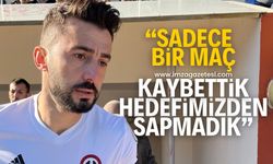 Mehmet Gürkan Öztürk, "Sadece bir maç yenildik hedefimizden sapmadık"