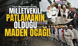 Milletvekili patlamanın olduğu maden ocağında! | Bartın Haberleri