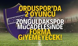 Orduspor 1967'de 2 oyuncu Zonguldakspor'a karşı oynayamayacak!