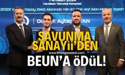 Savunma Sanayii'den BEUN akademisyenlerine ödül!