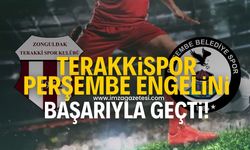 Terakkispor, Perşembe Belediyespor engelini başarıyla geçti!