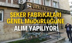 Türkiye Şeker Fabrikaları Genel Müdürlüğüne işçi alımı yapılacak! Son başvuru tarihini kaçırmayın