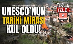 UNESCO’nun tarihi mirası listesindeki konak kül oldu! | Karabük Haber