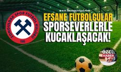 Efsane futbolcular sporseverlerle kucaklaşacak!