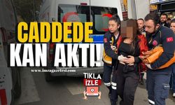 Cadde ortasında kan aktı!