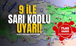 Antalya, Artvin, Aydın, Giresun, İzmir, Manisa, Muğla, Rize Ve Trabzon’a sarı kodlu uyarı!