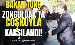 Adalet Bakanı Yılmaz Tunç, Zonguldak'ta Coşkuyla Karşılandı…