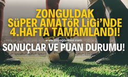 Zonguldak Süper Amatör Ligi'nde 4.hafta tamamlandı! Devrek Belediyespor zirveyi bırakmadı