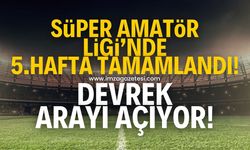 Zonguldak Süper Amatör Ligi’nde 5.hafta tamamlandı! Devrek Belediyespor arayı açıyor