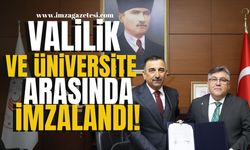 Zonguldak Valiliği ve BEUN arasında imzalar atıldı! Eğitim ve sağlık merkezi kurulacak...