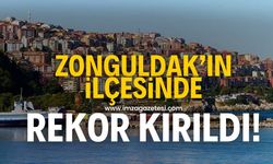 Zonguldak'ın ilçesinde rekor sayıya ulaşıldı!